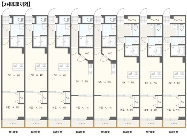 SHELL MAISON(シェル メゾン)の物件間取画像